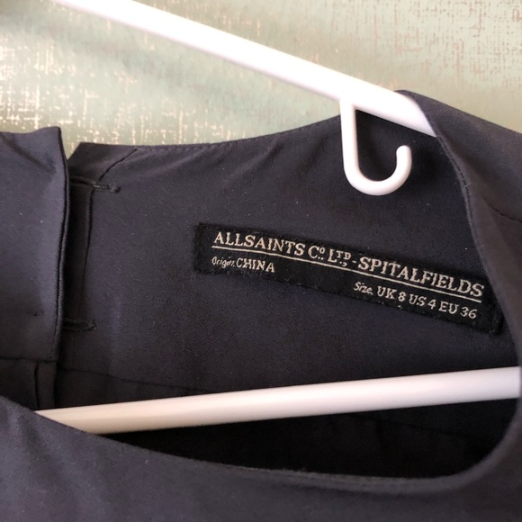 All Saints Spitalfields Raegan Pleated Dress - Picture 4 of 10